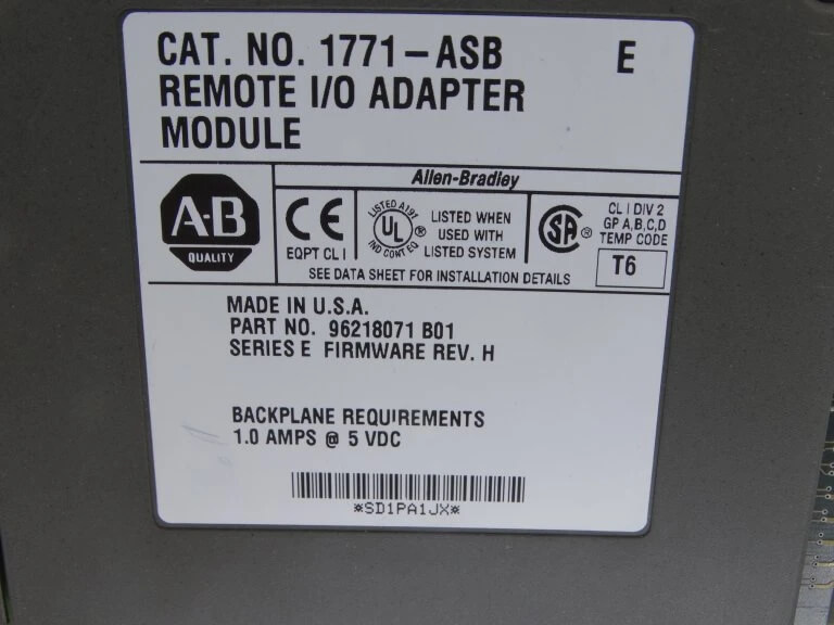 Allen Bradley 1771-ASB