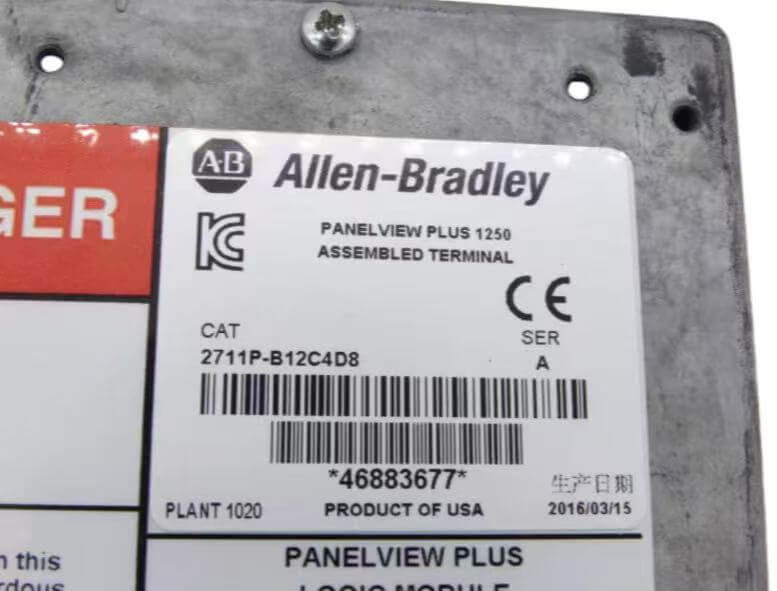 Allen Bradley 2711P-B12C4D8